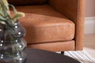 Pisipilt: Copenhagen 3-kohaline diivan (vasak), Essenza 04, konjak (sis. must metalljalg)