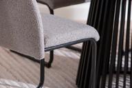 Pisipilt: Lyon & Jasmin söögilaua komplekt neljale, ümar, 100 cm, must/hall