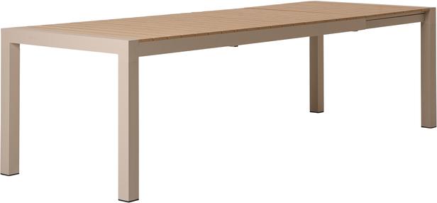 Saarni Aiamööbli pikendatav söögilaud, 205/275x90 cm, alumiinium/non-wood