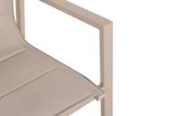 Pisipilt: Messina Aiamööbli söögilauatool, virnastatav khaki 26/tiigipuu