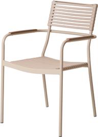 Pisipilt: Calle Aiamööbli virnastatav söögilauatool khaki värvi 26