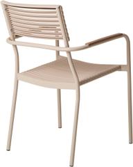 Pisipilt: Calle Aiamööbli virnastatav söögilauatool khaki värvi 26