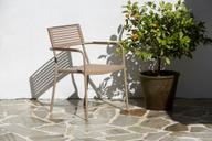 Pisipilt: Calle Aiamööbli virnastatav söögilauatool khaki värvi 26