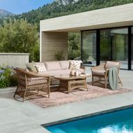 Pisipilt: Leona Aiamööbli diivanikomplekt, 3+2 + laud