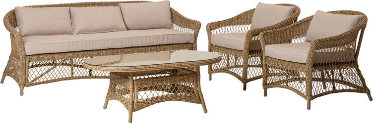 Leona Aiamööbli diivanikomplekt, 3+2 + laud