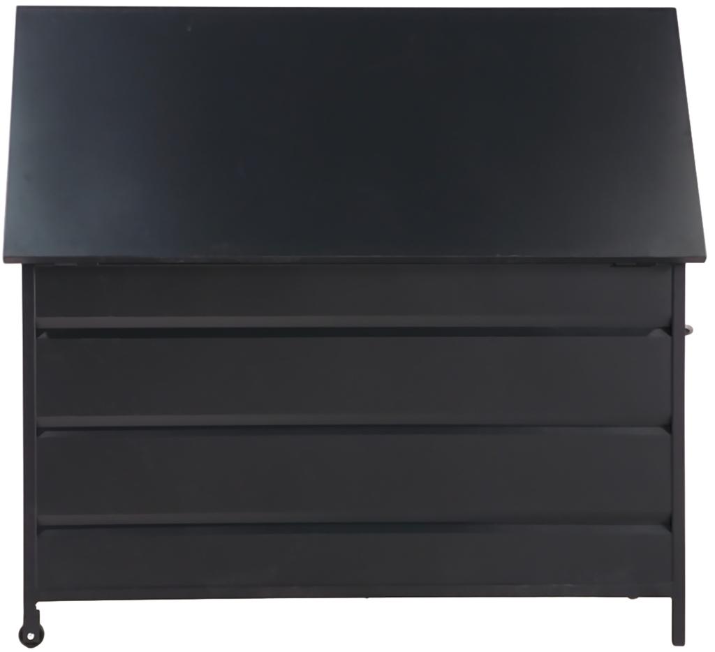 Nordic Aiamööbli istmepehmenduste kast 130x60cm, antratsiithall