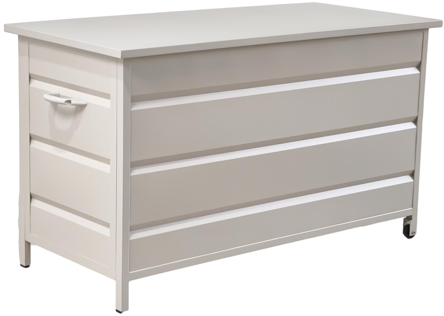 Nordic Aiamööbli istmepehmenduste kast 130x60cm, khaki värvi