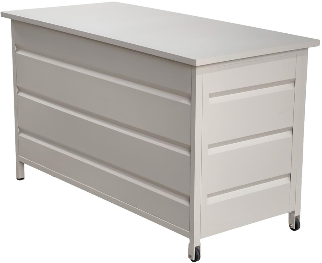 Nordic Aiamööbli istmepehmenduste kast 130x60cm, khaki värvi