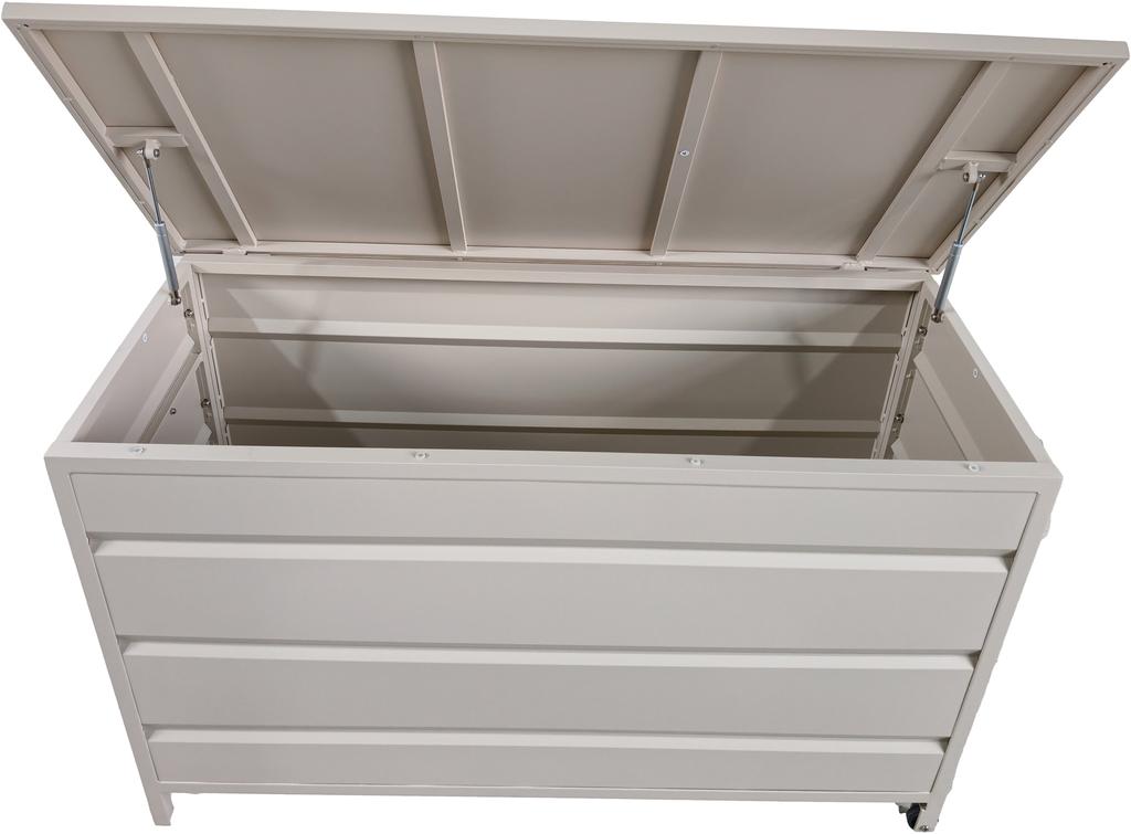 Nordic Aiamööbli istmepehmenduste kast 130x60cm, khaki värvi