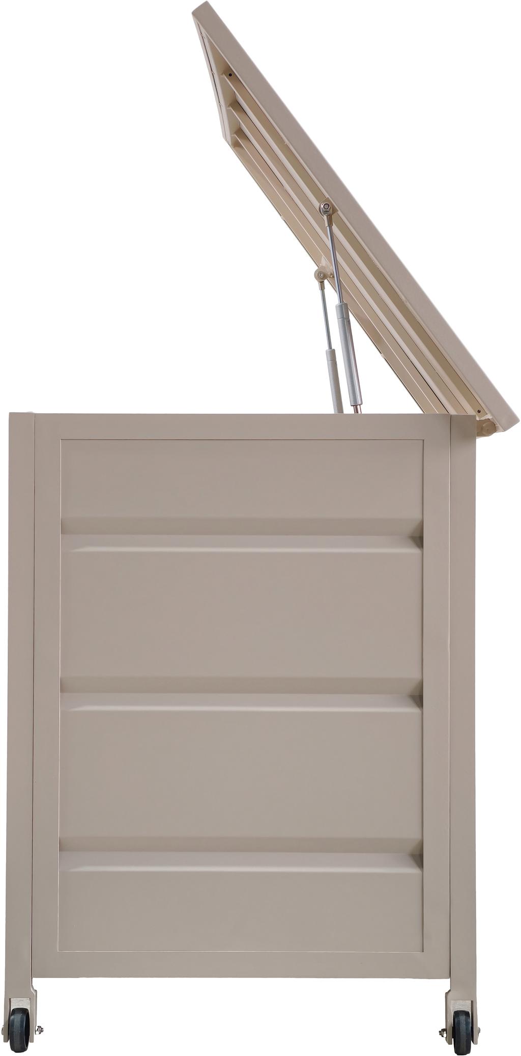 Nordic Aiamööbli istmepehmenduste kast 130x60cm, khaki värvi