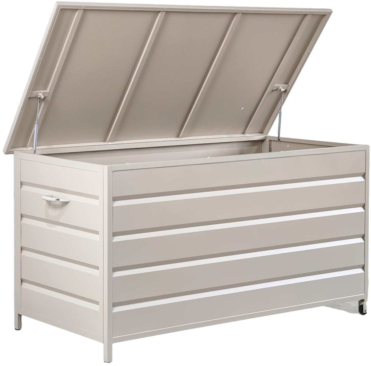 Nordic Aiamööbli istmepehmenduste kast 160x82cm, khaki värvi