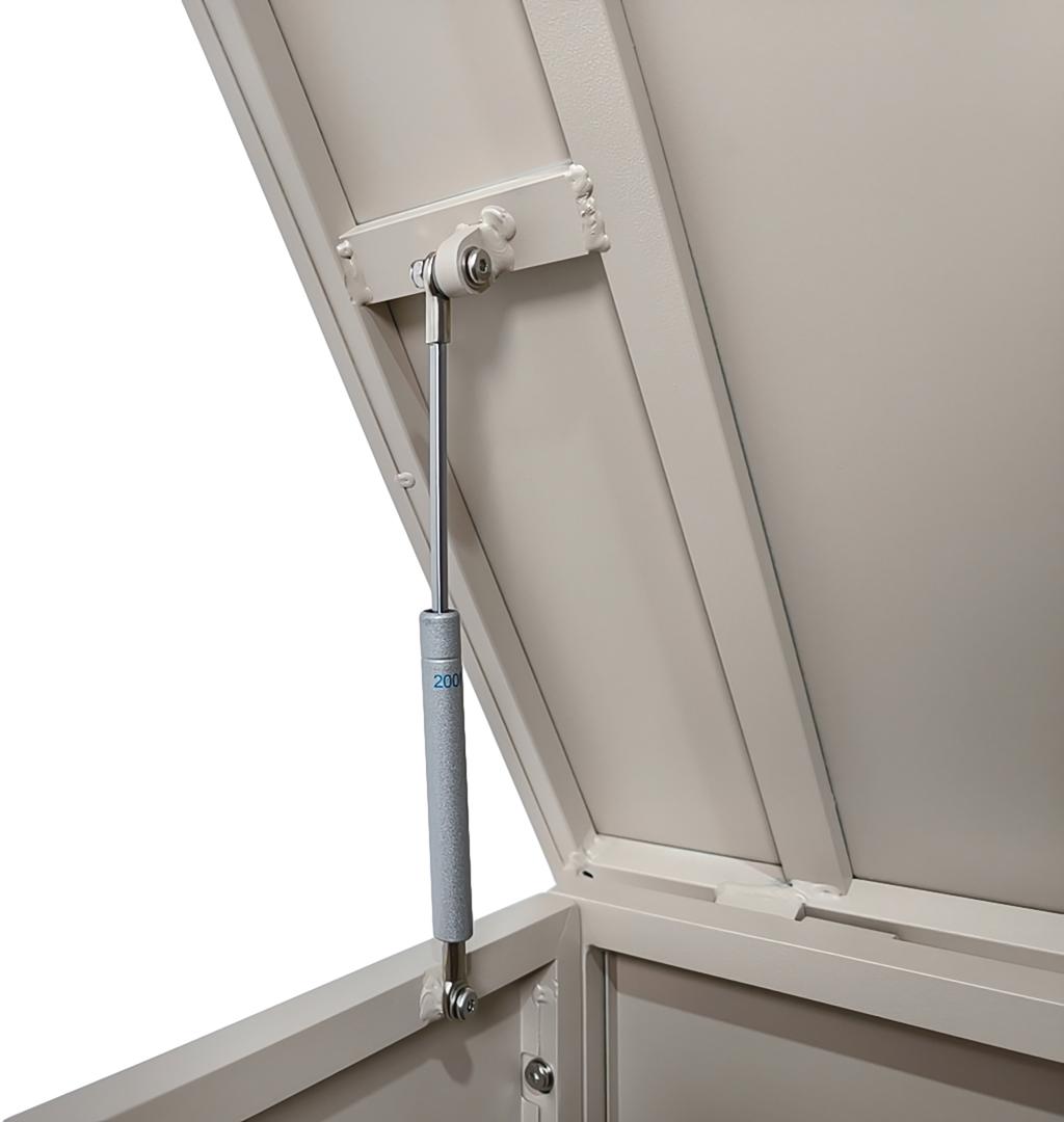 Nordic Aiamööbli istmepehmenduste kast 160x82cm, khaki värvi