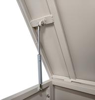 Pisipilt: Nordic Aiamööbli istmepehmenduste kast 160x82cm, khaki värvi