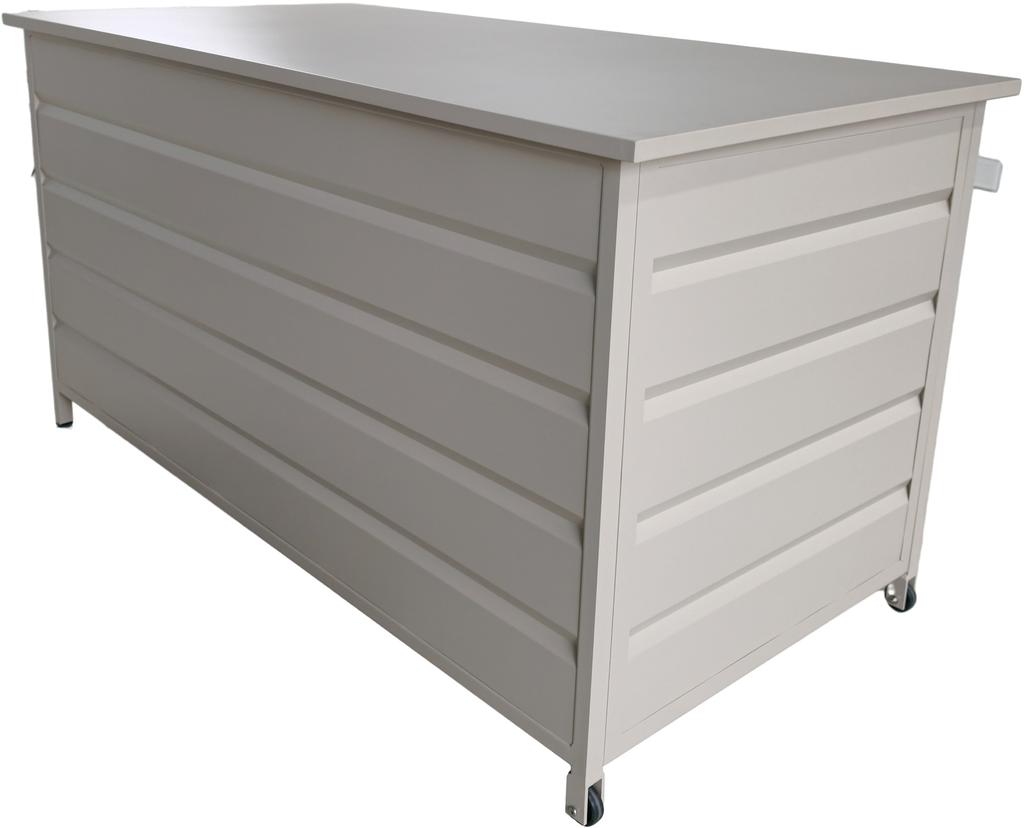 Nordic Aiamööbli istmepehmenduste kast 160x82cm, khaki värvi