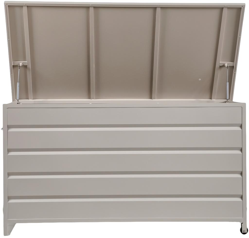 Nordic Aiamööbli istmepehmenduste kast 160x82cm, khaki värvi