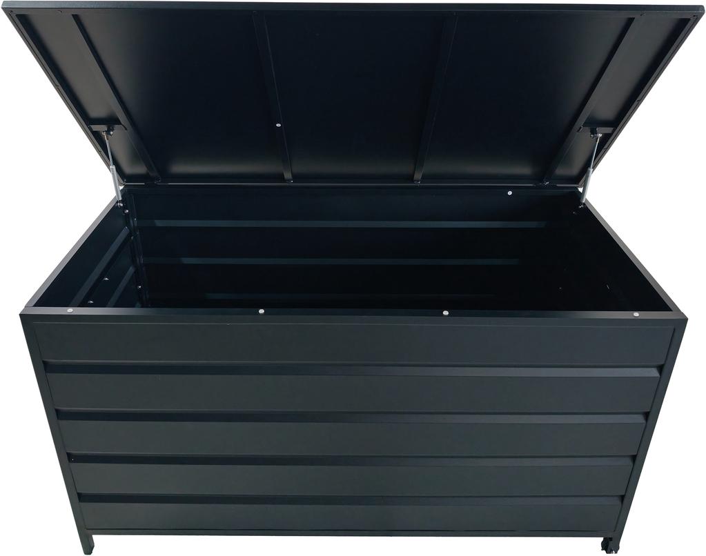 Nordic Aiamööbli istmepehmenduste kast 160x82cm, antratsiithall