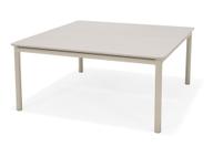 Pisipilt: Asgård Aiamööbli kohvilaud 90x90 cm, hallikaspruun raam / liivakarva pealispind