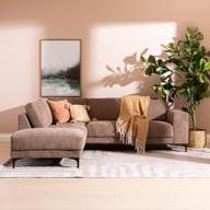 Pisipilt: Westcoast avatud nurgaga diivan, väike, vasak, Storm 18, pruun