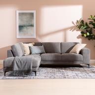 Pisipilt: Westcoast avatud nurgaga diivan, väike, vasak, Storm 97, hall