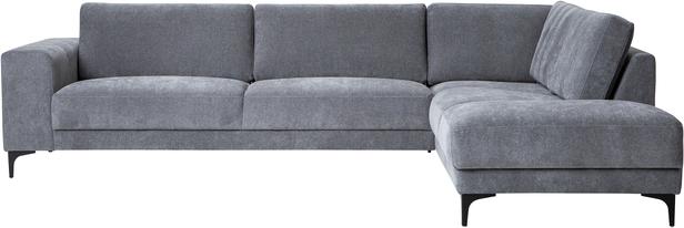 Westcoast avatud nurgaga diivan, suur, parem, Storm 97, hall