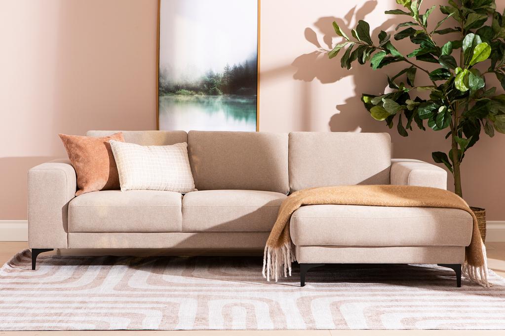 Westcoast 3-kohaline diivan, parem, Storm 06, liiv