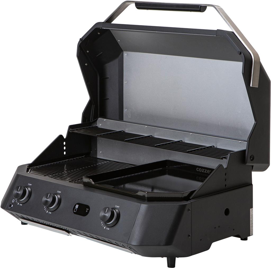 Cozze Aiamööbli G-800 gaasigrill kolme põletiga