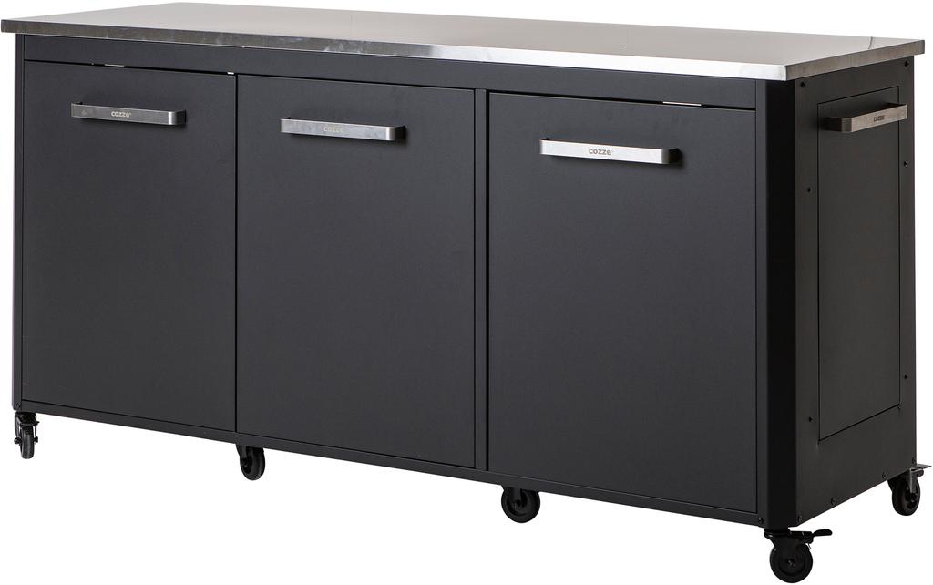 Cozze kolme uksega väliköök