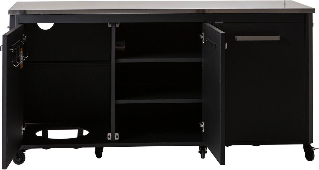 Cozze kolme uksega väliköök