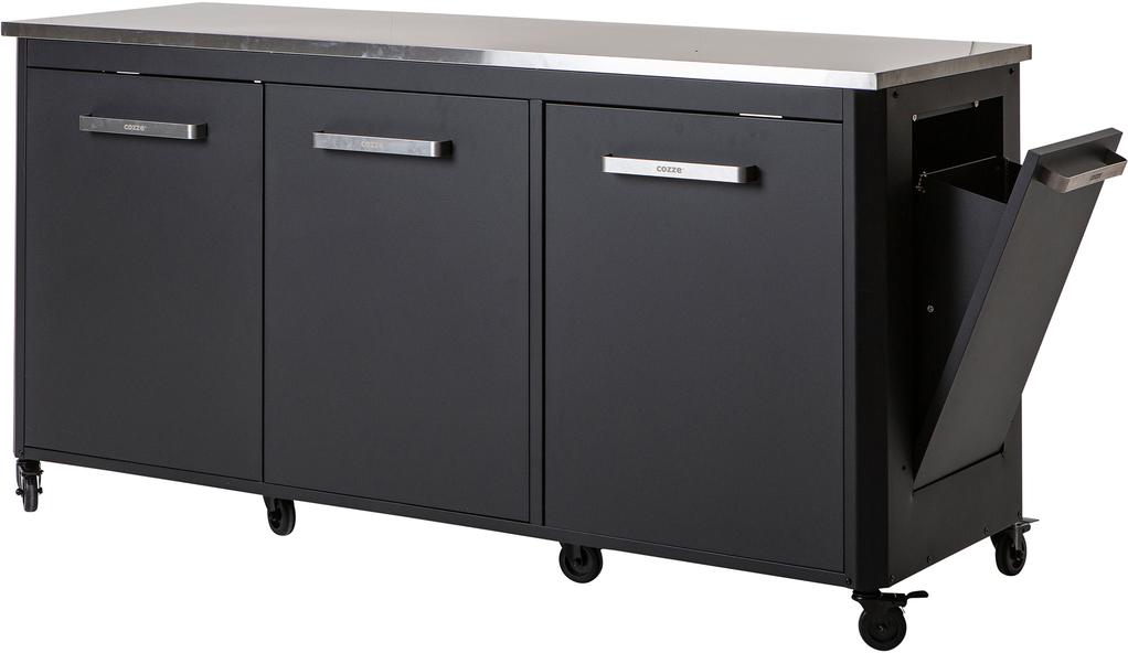 Cozze kolme uksega väliköök