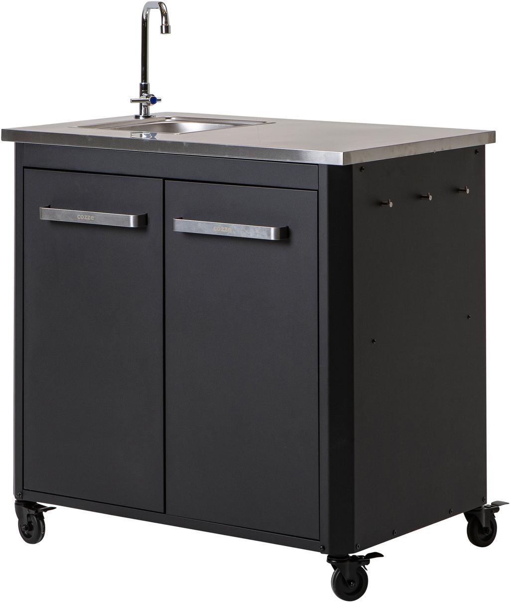 Cozze Väliköök 90 cm valamu ja kraaniga