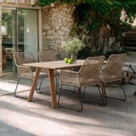 Pisipilt: Messina & Maren Aiamööbli söögilauakomplekt, neljale 160x100