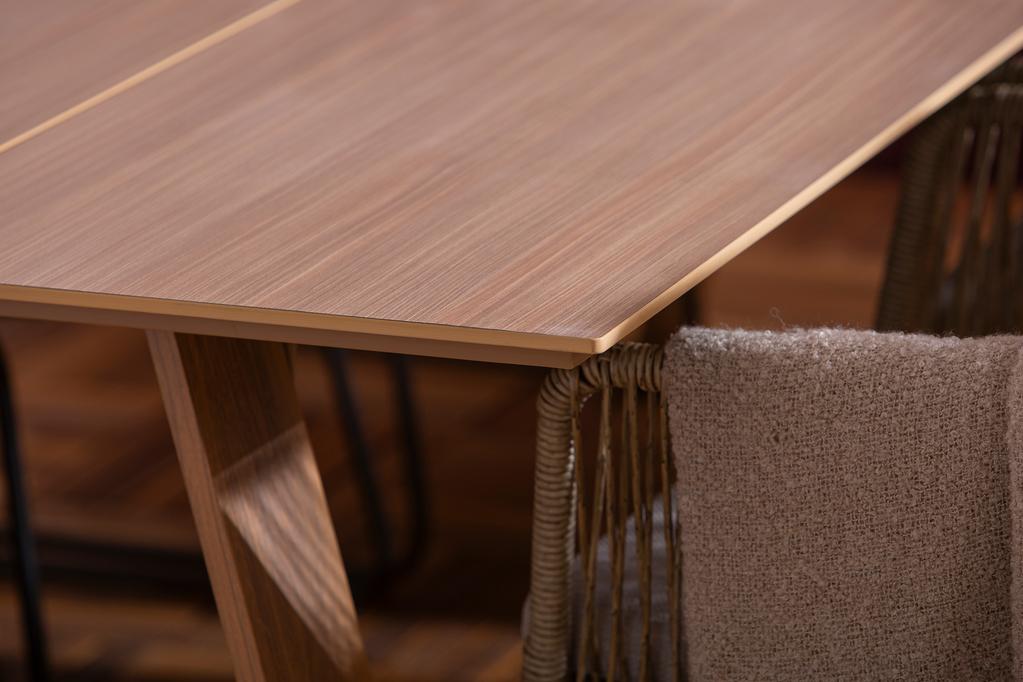 Messina & Maren Aiamööbli söögilauakomplekt, kuuele 220x100