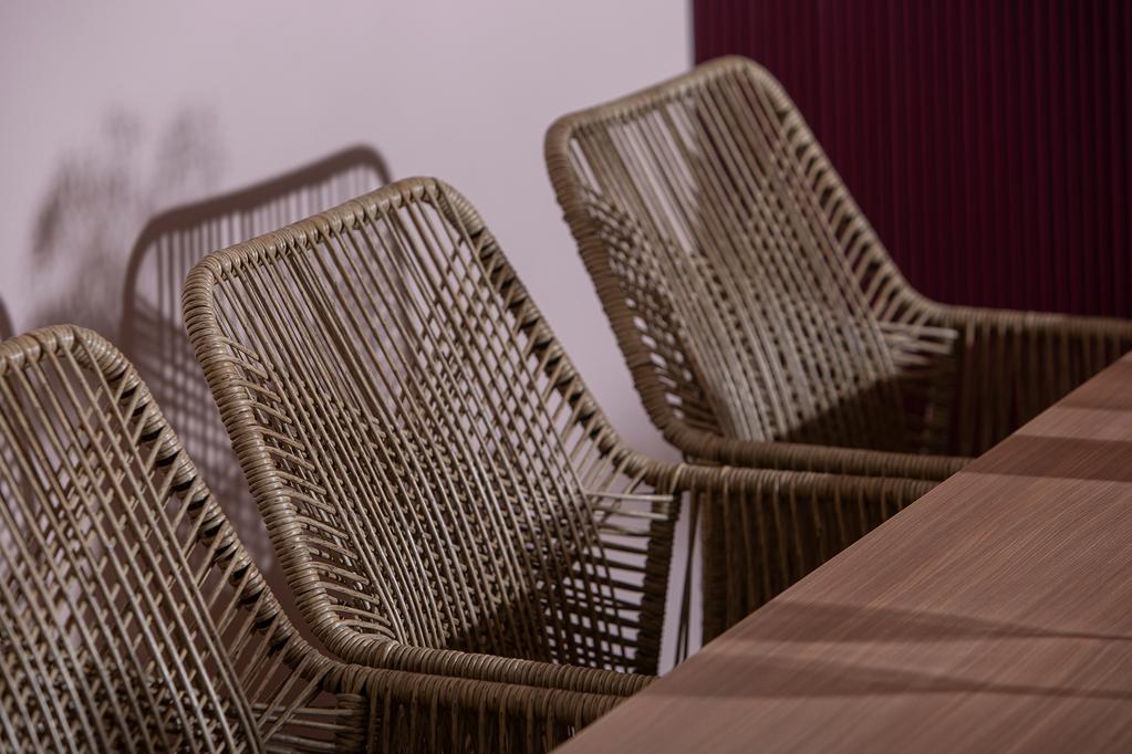 Messina & Maren Aiamööbli söögilauakomplekt, kuuele 220x100