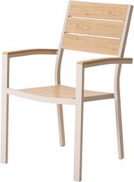 Pisipilt: Saarni söögitool virnastatav alumiinium/nonwood (12863)