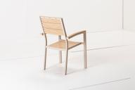 Pisipilt: Saarni söögitool virnastatav alumiinium/nonwood (12863)