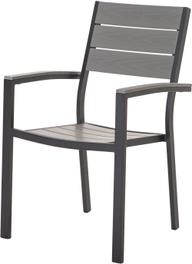 Pisipilt: Dakota virnastatav tool, must alumiinium / helehall Easywood