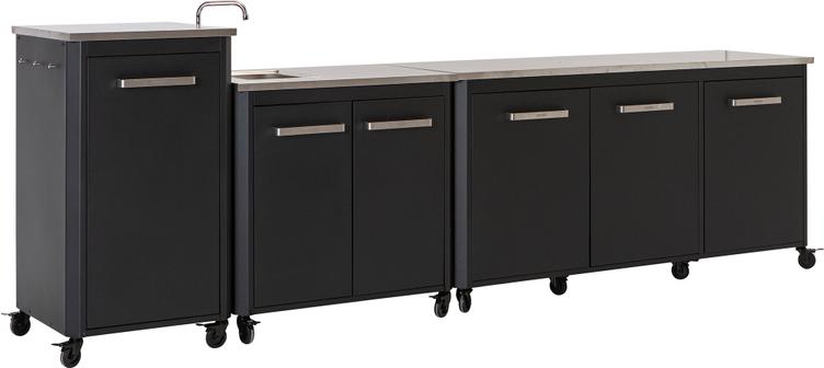 Cozze aiaköök sirge (kõrge + kraan + 3)