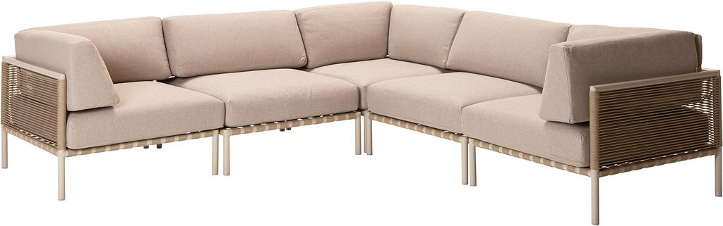 Asgård nurgadiivan, 2k2, taupe/beež