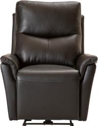 Pisipilt: Tugitool Loungea Padova mootormehhanismiga, must nahk/pvc