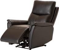 Pisipilt: Tugitool Loungea Padova mootormehhanismiga, must nahk/pvc