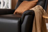 Pisipilt: Tugitool Loungea Padova mootormehhanismiga, must nahk/pvc