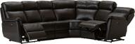 Pisipilt: Nurgadiivan Loungea Colorado recliner, 3N2/2N3, must nahk/kunstnahk