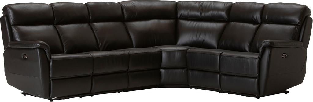 Nurgadiivan Loungea Colorado recliner, 3N2/2N3, must nahk/kunstnahk