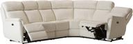 Pisipilt: Nurgadiivan Loungea Colorado recliner, 3N2/2N3, puhasvalge nahk/kunstnahk
