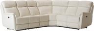 Pisipilt: Nurgadiivan Loungea Colorado recliner, 3N2/2N3, puhasvalge nahk/kunstnahk