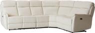 Pisipilt: Nurgadiivan Loungea Colorado recliner, 3N2/2N3, puhasvalge nahk/kunstnahk