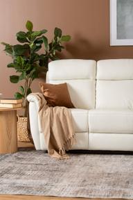 Pisipilt: Nurgadiivan Loungea Colorado recliner, 3N2/2N3, puhasvalge nahk/kunstnahk