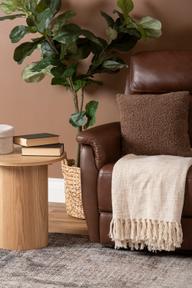 Pisipilt: Nurgadiivan Loungea Colorado recliner, 3N2/2N3, pruun nahk/kunstnahk