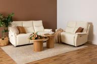 Pisipilt: Diivanikomplekt Loungea Padova 3+2, valge nahk/pvc