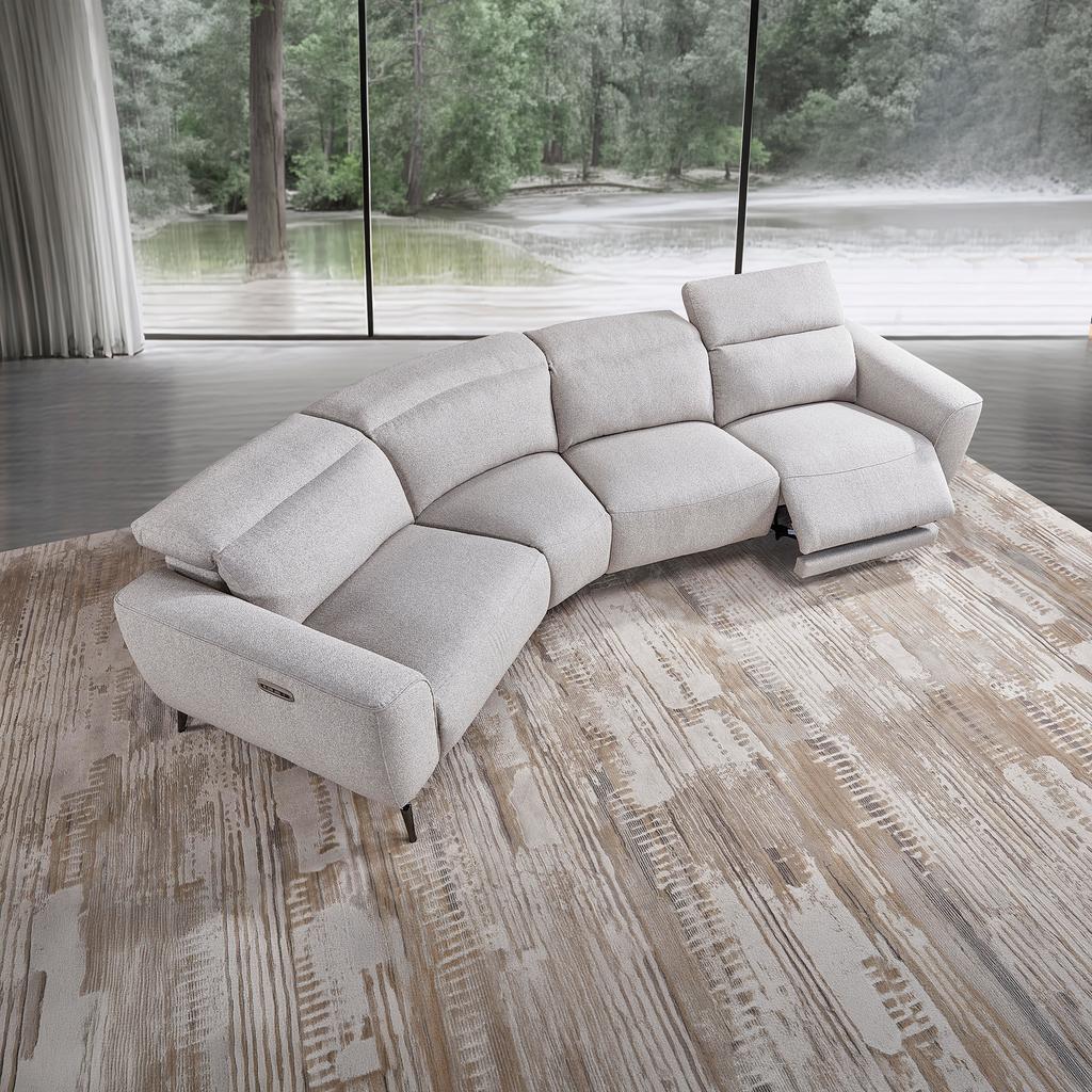 Diivan Loungea Scandic 4-kohaline, mehhanismiga, hall